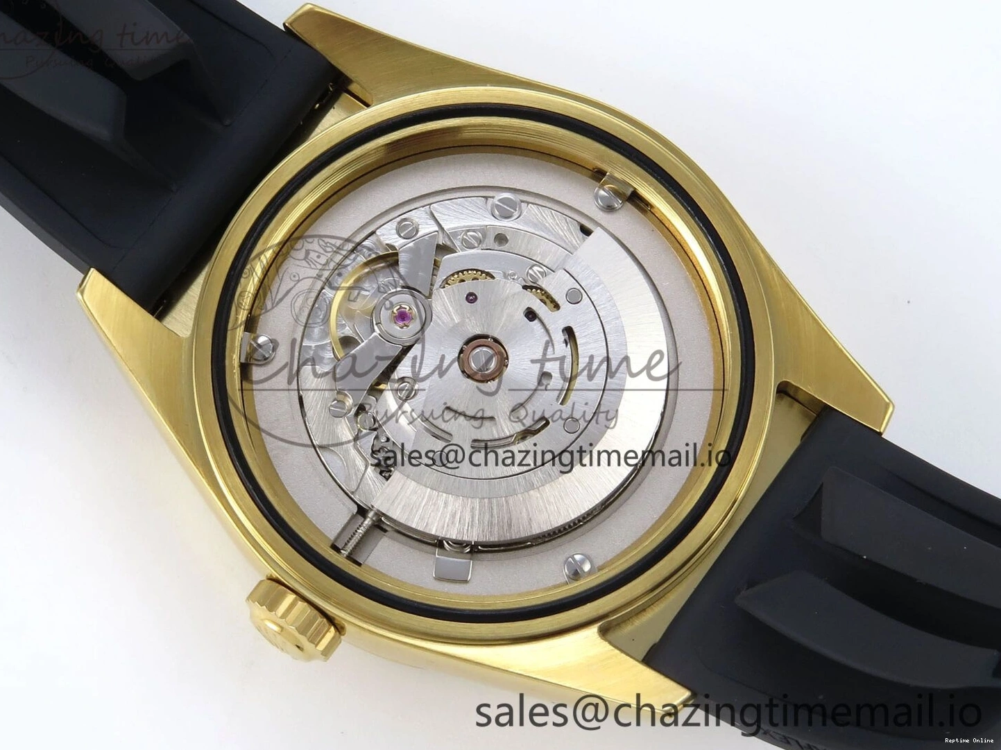 0701 Trendy Sky-Dweller 336238 YG ZF 1:1 Best Edition White Dial on Oysterflex Strap A23J (Gain Weight) 904
